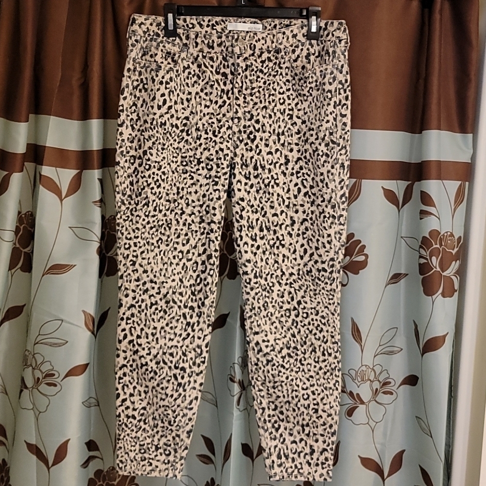 Ella Moss Junior's Leopard Design Jeans